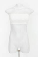Top eskada feminino off-white