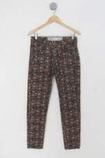 Calça de sarja marisa feminina estampado