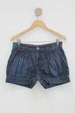 Shorts jeans cantão feminino azul