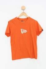 Camisa juvenil new era laranja