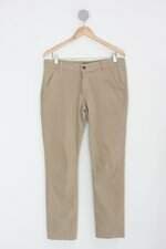 Calça de sarja masculino marrom
