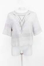 Blusa espaço fashion feminina cinza