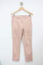 Calça de tecido scalon feminina rosa