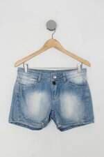 Shorts jeans sawary feminino azul