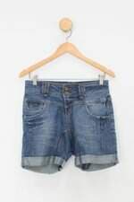 Shorts jeans opção feminino azul