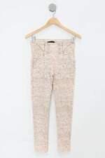 Calça de tecido m. trendy queen feminina estampada com Bordado