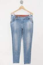 Calça Jeans canal da mancha feminina azul