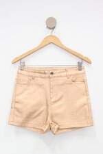 Shorts feminino bege