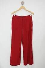 Calça de tecido infini feminina vermelha