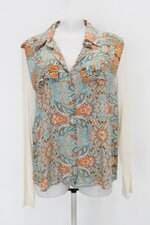 Camisa feminina estampada
