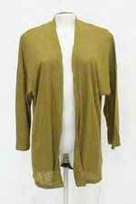 Cardigan feminino verde