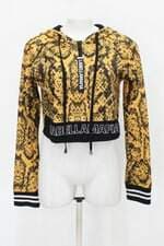 Casaco Esportivo la bella mafia feminino estampado