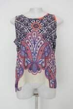 Regata spezzato feminina estampada com Franja