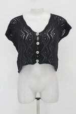 Blusa triangulo feminina preta