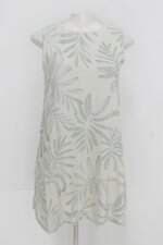 Vestido feminino estampado com Forro