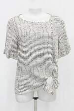 Blusa sly wear feminina branca estampada
