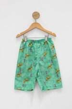 Bermuda Infantil verde estampada