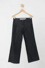 Calça Jeans m.officer feminina azul escuro com fios metalizados