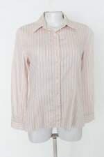 Camisa petite sophisticate feminina listrada