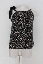 Blusa feminina estampada com Laço
