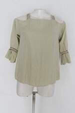 Blusa renner feminina verde com Bordado