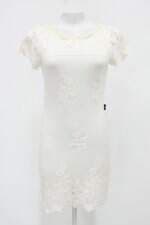 Vestido de tule angel feminino off-white com Forro