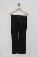 Calça de sarja di collani feminina preta