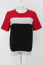 Blusa forever 21 feminina preta com Recortes