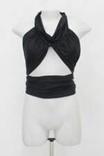 Top loja 3 feminino preto versatil