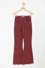 Calça de sarja dardak feminina vermelha 