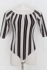 Body renner feminino listrado