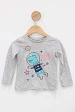 Blusa Infantil carter's cinza