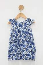 Vestido Infantil tip top branco floral