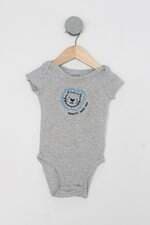 Body Infantil carters cinza