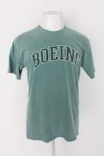 Camiseta boeing masculina verde com Silk