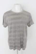 Camiseta m.officer masculina cinza listrada 