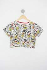 Camiseta juvenil estampada
