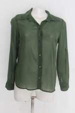 Camisa feminina verde