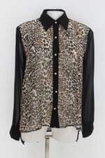 Camisa moiselle feminina estampada