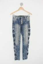 Calça Jeans sem noção feminina azul