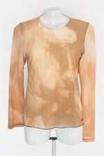 Blusa ellus feminina marrom com Forro