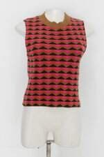 Regata feminina marrom estampada