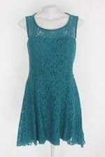 Vestido m.cielo feminino verde com Bojo e Forro