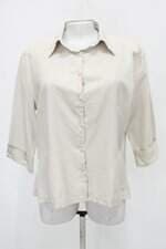 Camisa feminina bege