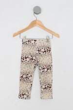 Calça legging Infantil rovitex bege floral