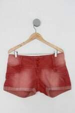 Shorts consiência feminino vermelho