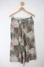 Calça de tecido renner feminina estampada