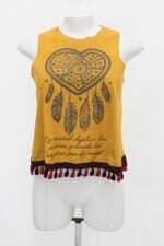 Blusa feminina amarela