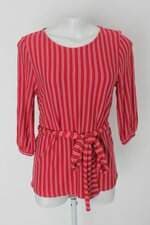Blusa dzarm feminina estampada com Faixa na Cintura