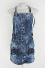 Salopete Jeans feminina azul
